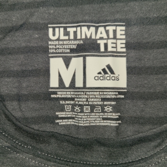 Adidas Ultimate Climalite sz M Running Tee - Picture 2 of 5